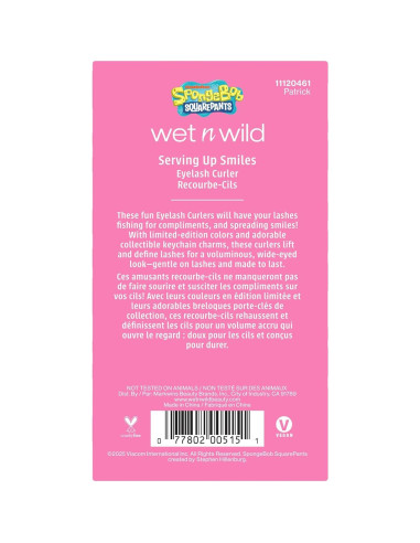 Rizador de Pestañas Wet n Wild Patrick - Almohadilla Silicona