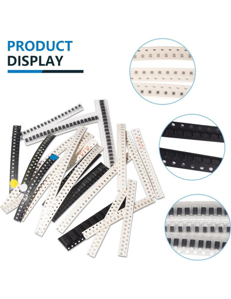 Kit de Componentes Electrónicos SMD 1206 JTAREA 6020 Piezas Kit de Componentes Electrónicos SMD 1206 JTAREA 6020 Piezas