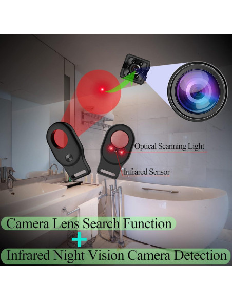 Detector de cámaras ocultas KAXYUYA DS811 - Alta sensibilidad Detector de cámaras ocultas KAXYUYA DS811 - Alta sensibilidad