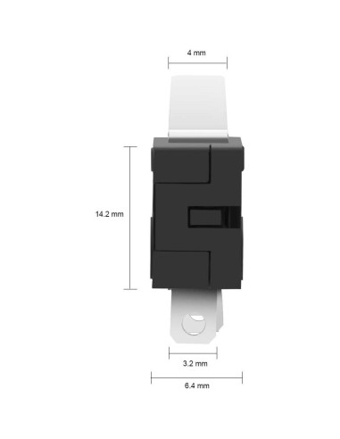 Interruptor Micro Limit Switch MUZHI SPDT 1NO 1NC 12 Pcs