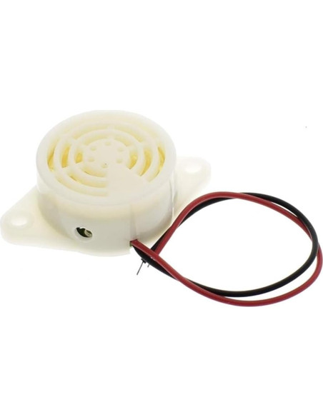 Zumbador de Alarma HiLetgo SFM-27 95DB 3-24V 5 Piezas Zumbador de Alarma HiLetgo SFM-27 95DB 3-24V 5 Piezas