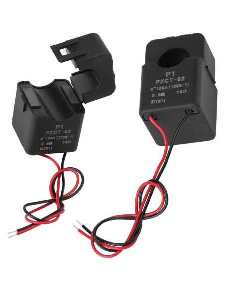 Transformador de Corriente Akozon PZCT-02 100A Mini Clip-on Transformador de Corriente Akozon PZCT-02 100A Mini Clip-on