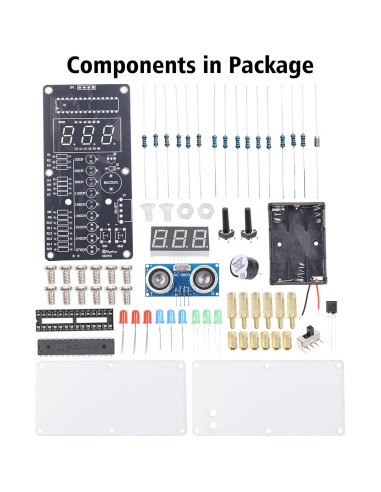 Kit de Alarma Ultrasonica DIY MiOYOOW Medidor de Distancia 270cm