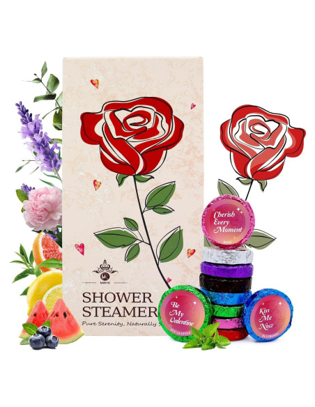 10 Bombas de Ducha Aromáticas MR MIRYE - Regalo Spa para Mujeres 10 Bombas de Ducha Aromáticas MR MIRYE - Regalo Spa para Mujeres