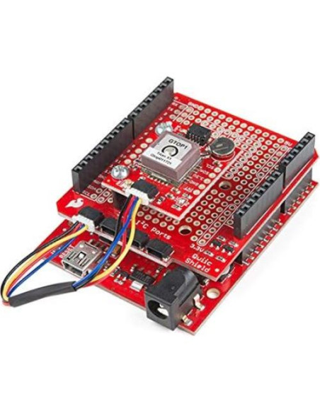 Módulo GPS SparkFun XA1110 Qwiic I2C con Batería RTC Módulo GPS SparkFun XA1110 Qwiic I2C con Batería RTC
