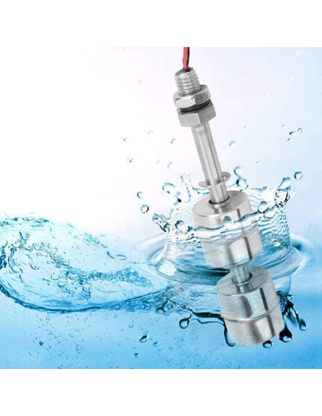 Interruptor de Flotador Doble Kuuleyn 100mm Acero Inoxidable Interruptor de Flotador Doble Kuuleyn 100mm Acero Inoxidable