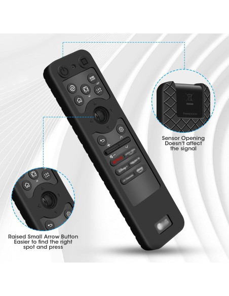 Funda de Silicona Antideslizante para Control Remoto LG MR25GA Funda de Silicona Antideslizante para Control Remoto LG MR25GA