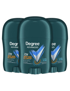 Desodorante de viaje Degree para hombres 3-Pack 72H 14g cada uno