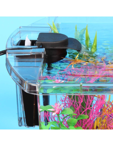 Acuario de Plástico Koller Products 3 Galones con LED y Filtro Acuario de Plástico Koller Products 3 Galones con LED y Filtro