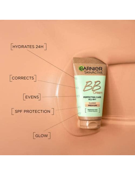 BB Cream Garnier Miracle Skin Perfector 50 ml Color Medio BB Cream Garnier Miracle Skin Perfector 50 ml Color Medio