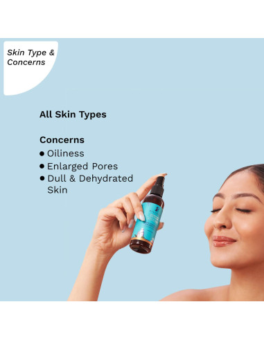 Nebulizador y tónico refrescante Pilgrim 100ml - Loto Blanco