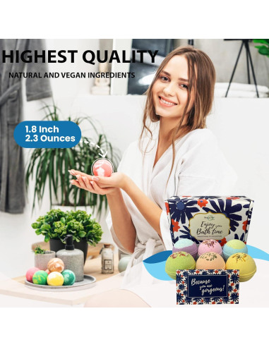 Juego de 24 Bombas de Baño Naturales Mineral Me - Hidratantes