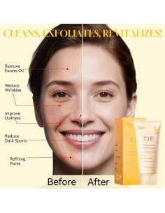 Mascarilla Nocturna de Colágeno TJE 75ml - Cúrcuma y Vitamina C 2