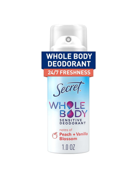 Desodorante Corporal Completo Secret 28.35 g Durazno y Vainilla Desodorante Corporal Completo Secret 28.35 g Durazno y Vainilla