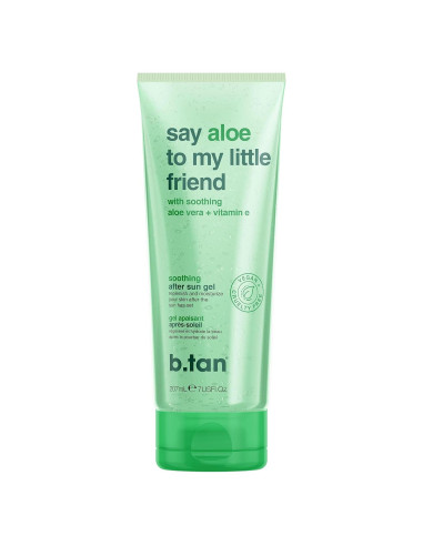 Gel de Aloe Vera B.TAN 207 ml | Hidratante Calmante Post-Sol