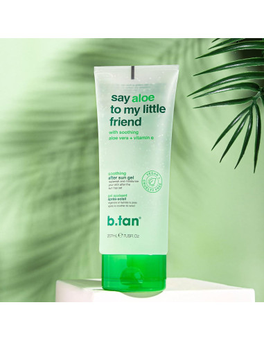 Gel de Aloe Vera B.TAN 207 ml | Hidratante Calmante Post-Sol