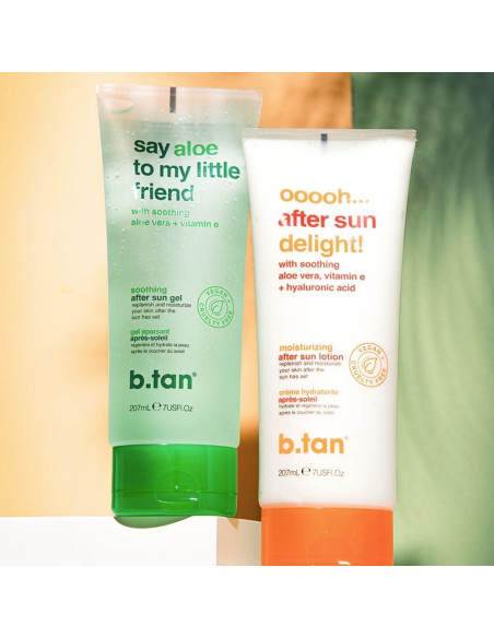 Gel de Aloe Vera B.TAN 207 ml | Hidratante Calmante Post-Sol Gel de Aloe Vera B.TAN 207 ml | Hidratante Calmante Post-Sol