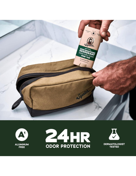 Desodorante Natural Dr. Squatch para Hombres - Salvia Alpina y Caídas Frescas - 75 g (Paquete de 2) Desodorante Natural Dr. Squatch para Hombres - Salvia Alpina y Caídas Frescas - 75 g (Paquete de 2)