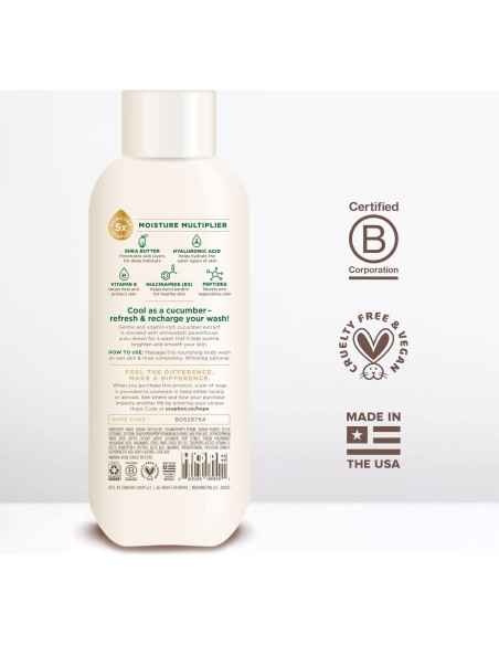 Jabón Hidratante de Cuerpo Soapbox Pepino y Limón Yuzu 3x567g Jabón Hidratante de Cuerpo Soapbox Pepino y Limón Yuzu 3x567g