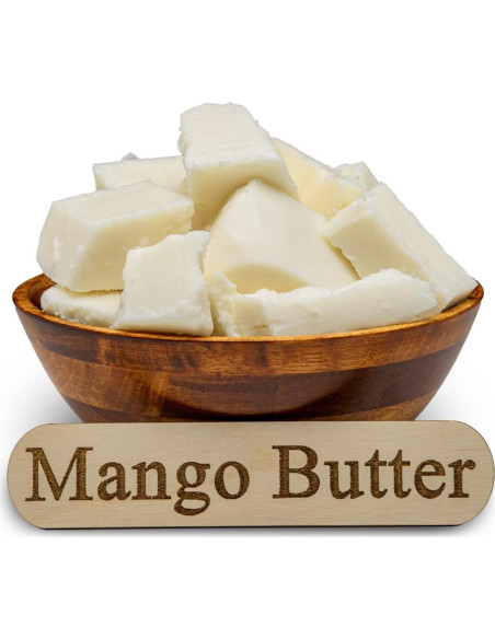 Manteca de Mango Cruda 454 g - 100% Pura Natural Plant Guru Manteca de Mango Cruda 454 g - 100% Pura Natural Plant Guru