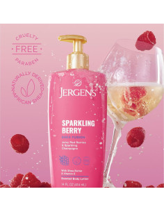 Loción Corporal Jergens Shea Fusions Baya Espumosa 414 ml 2