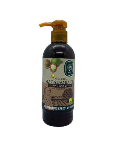 Loción Natural Hidratante Eyup Sabri Tuncer 250ml - Aceite de Macadamia