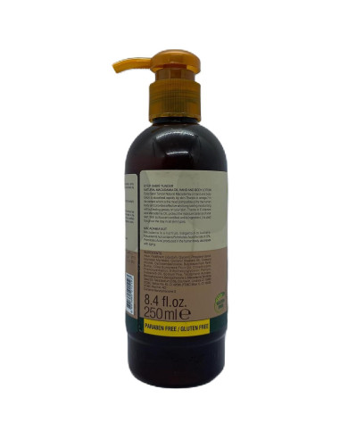 Loción Natural Hidratante Eyup Sabri Tuncer 250ml - Aceite de Macadamia