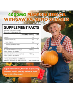 Gomitas de Aceite de Semilla de Calabaza GrnLife 60 Unidades 2