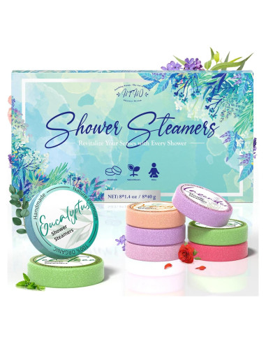 Bombas de Ducha Aromaterapia HFHO 8 Pack - Relajación y Cuidado Personal
