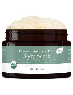 Exfoliante Corporal Orgánico Beauty by Earth Té de Menta 283g