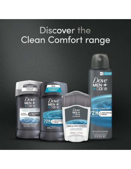 Dove Men+Care Antitranspirante Stick Comfort Limpio 48g Dove Men+Care Antitranspirante Stick Comfort Limpio 48g