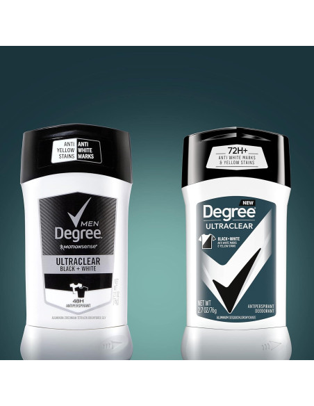 Degree Men UltraClear Antitranspirante 76.2 g Paquete de 2 Degree Men UltraClear Antitranspirante 76.2 g Paquete de 2