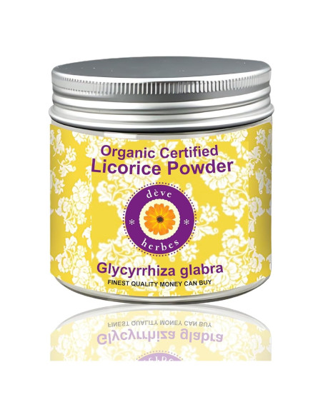 Polvo de Regaliz Puro Deve Herbes 50g - Glycyrrhiza glabra Polvo de Regaliz Puro Deve Herbes 50g - Glycyrrhiza glabra