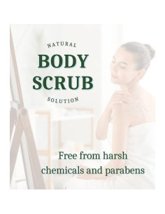 Exfoliante Corporal Natural Lather Green 340 g Verbena de Limón 2