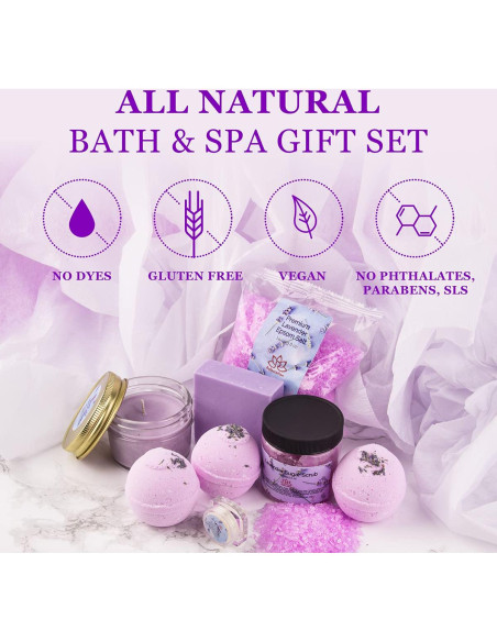Cesta de Regalo Spa Lavanda Relaxcation - Kit Natural 1.2kg Cesta de Regalo Spa Lavanda Relaxcation - Kit Natural 1.2kg