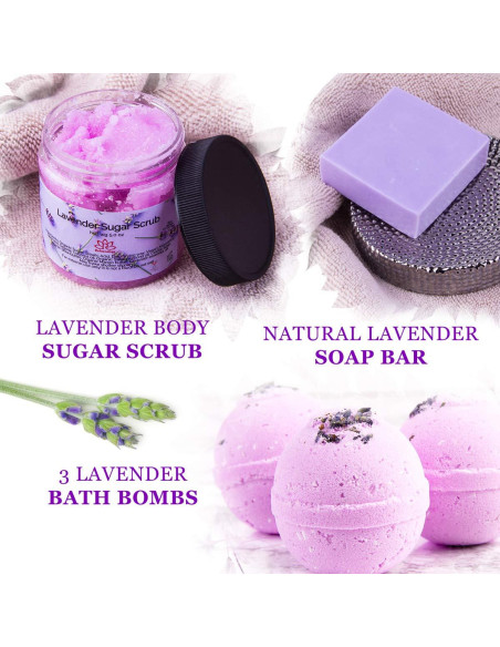 Cesta de Regalo Spa Lavanda Relaxcation - Kit Natural 1.2kg Cesta de Regalo Spa Lavanda Relaxcation - Kit Natural 1.2kg