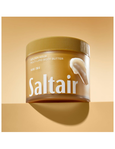 Manteca Corporal Saltair 283g - Hidratante Profundo Hora Dorada