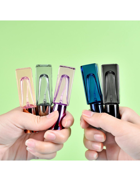 Atomizador de Perfume Rellenable Yikimyfo 3 Pcs 5ML Vidrio Atomizador de Perfume Rellenable Yikimyfo 3 Pcs 5ML Vidrio