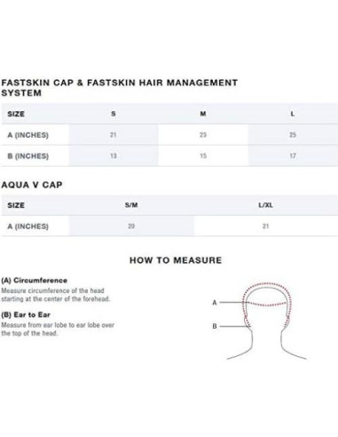 Gorro de natación Speedo Lycra Sólido Unisex Negro