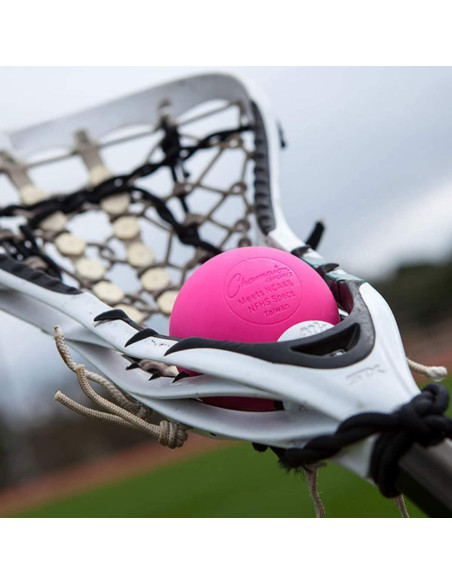 Pelota de Lacrosse Champion Sports Rosa - Tamaño Oficial NCAA Pelota de Lacrosse Champion Sports Rosa - Tamaño Oficial NCAA