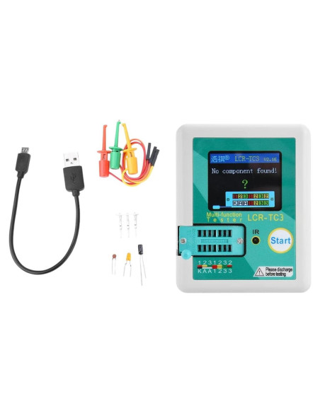 Medidor Multímetro LCD ROXIFETA TC3 para Transistores y Diodos Medidor Multímetro LCD ROXIFETA TC3 para Transistores y Diodos