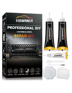 Kit de Reparación de Cuero Negro Vigorder 120ml - Asientos y Muebles