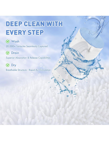 Bolsa de Lavado de Zapatos Teletrogy 2 Pcs Blanca Antideformación