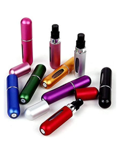 Botellas Atomizadoras de Perfume Recargables 5ml - 3 Pcs Multicolor 2