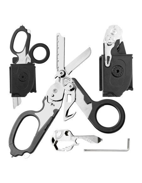 Tijeras de Trauma Multifuncionales Genérico 6 en 1 Acero Inoxidable Tijeras de Trauma Multifuncionales Genérico 6 en 1 Acero Inoxidable