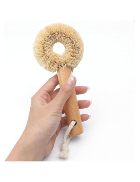 Juego de 2 Cepillos de Limpieza Marsrut con Mango de Madera Juego de 2 Cepillos de Limpieza Marsrut con Mango de Madera