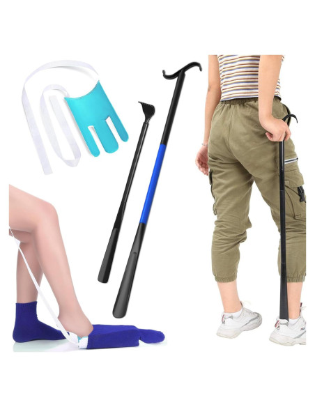 Ayuda para Ponerse Calcetines MXCOIRTP con Mango Largo 91.44 cm Ayuda para Ponerse Calcetines MXCOIRTP con Mango Largo 91.44 cm