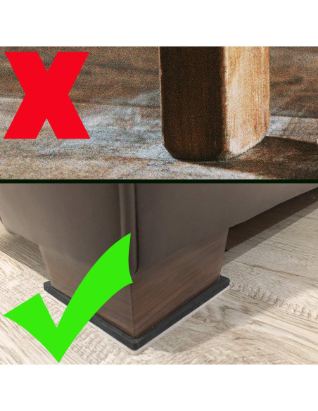 Paquete de 20 deslizadores de fieltro Liyic 7.62 cm para muebles Paquete de 20 deslizadores de fieltro Liyic 7.62 cm para muebles