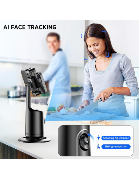 Trípode inteligente SelfieShow P01 Pro D con luces y seguimiento Trípode inteligente SelfieShow P01 Pro D con luces y seguimiento