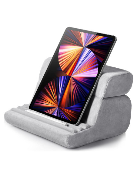 Soporte de almohada para tablet UGREEN gris 3 ángulos ajustables Soporte de almohada para tablet UGREEN gris 3 ángulos ajustables